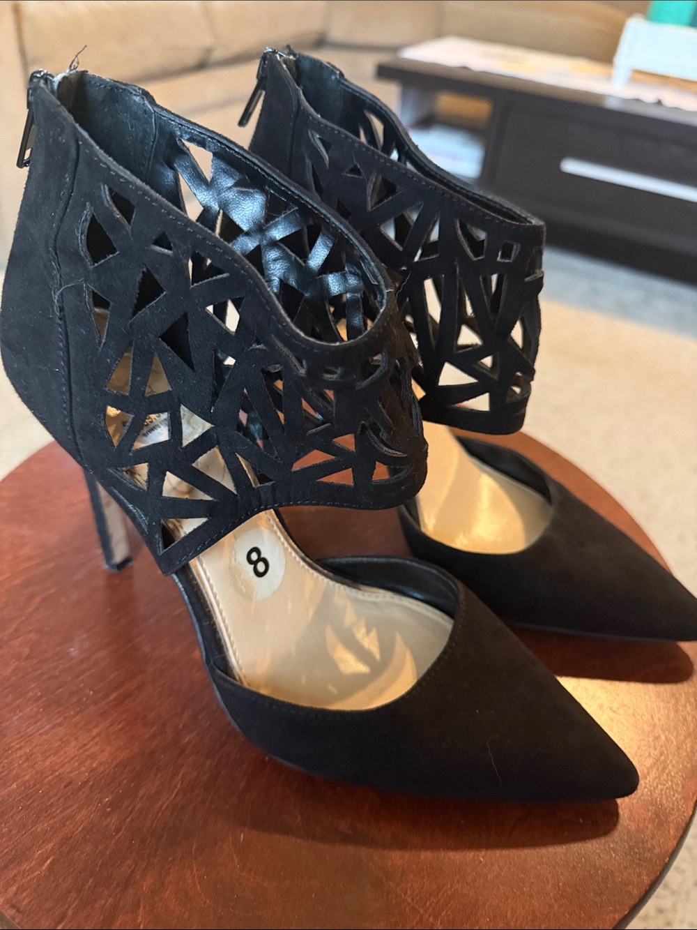 Jessica Simpson black heels